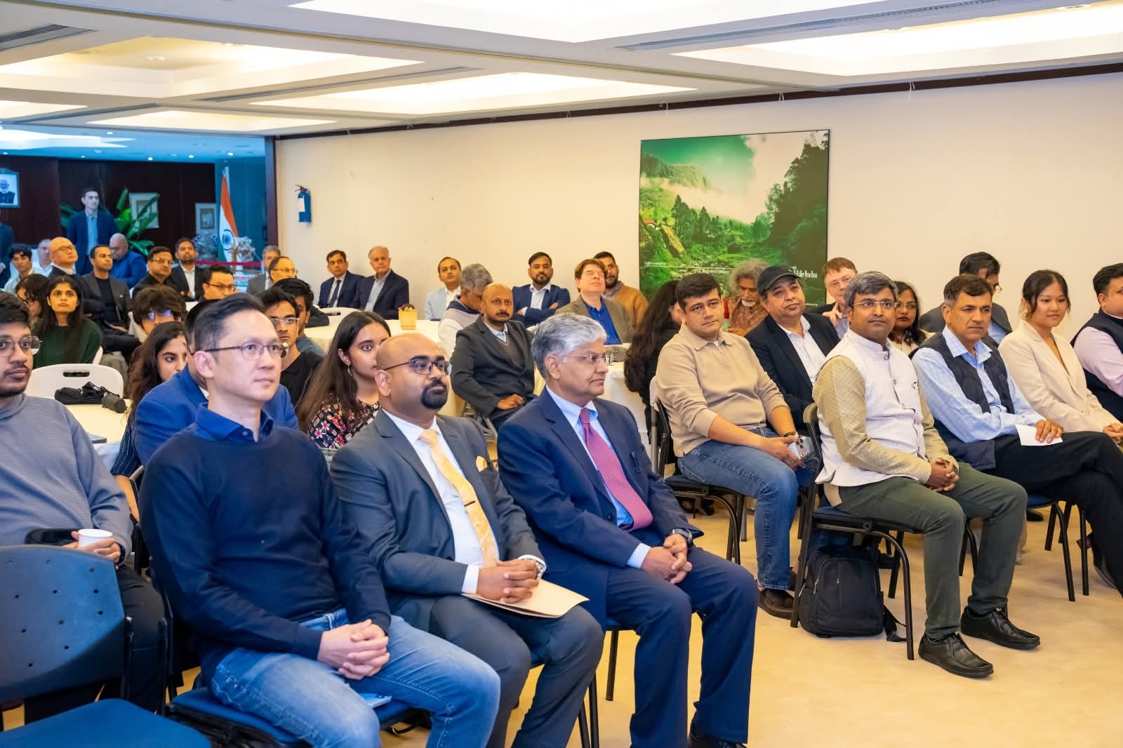Panel discussion on AI Impact Summit Shaping the Future of Responsible Innovation.