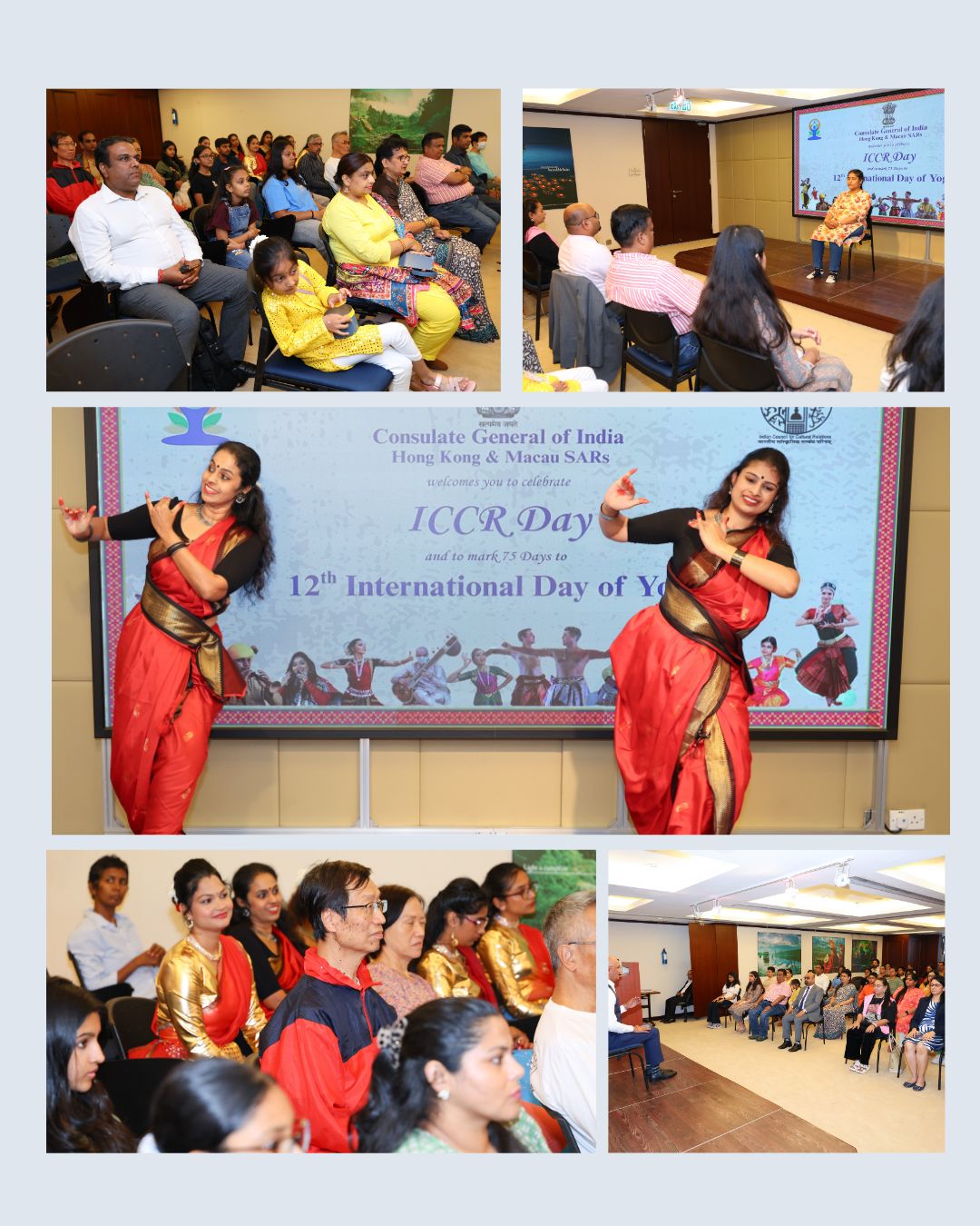 Celebrating the 77th ICCR Foundation Day and 75 Days to the International Day of Yoga 2026 (IDY)