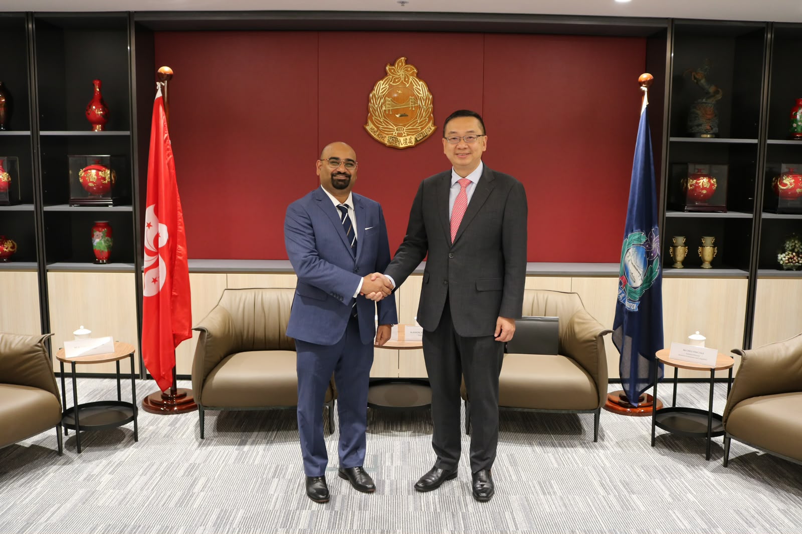Consul General's meeting with Director of Immigration in Hong Kong  