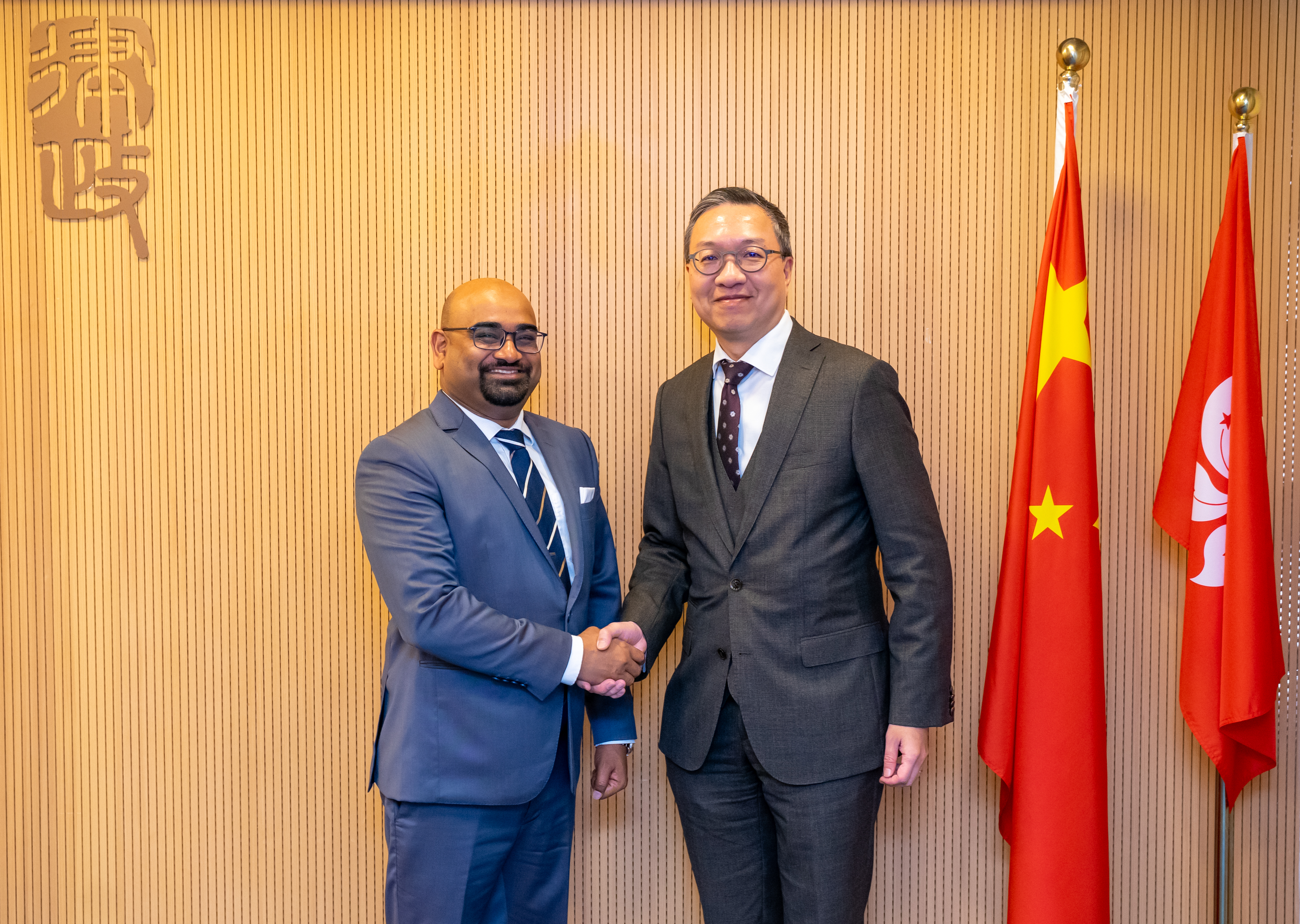 Consul General called on Mr. Paul Lam, Hon’ble Secretary for Justice of the Government of Hong Kong SAR