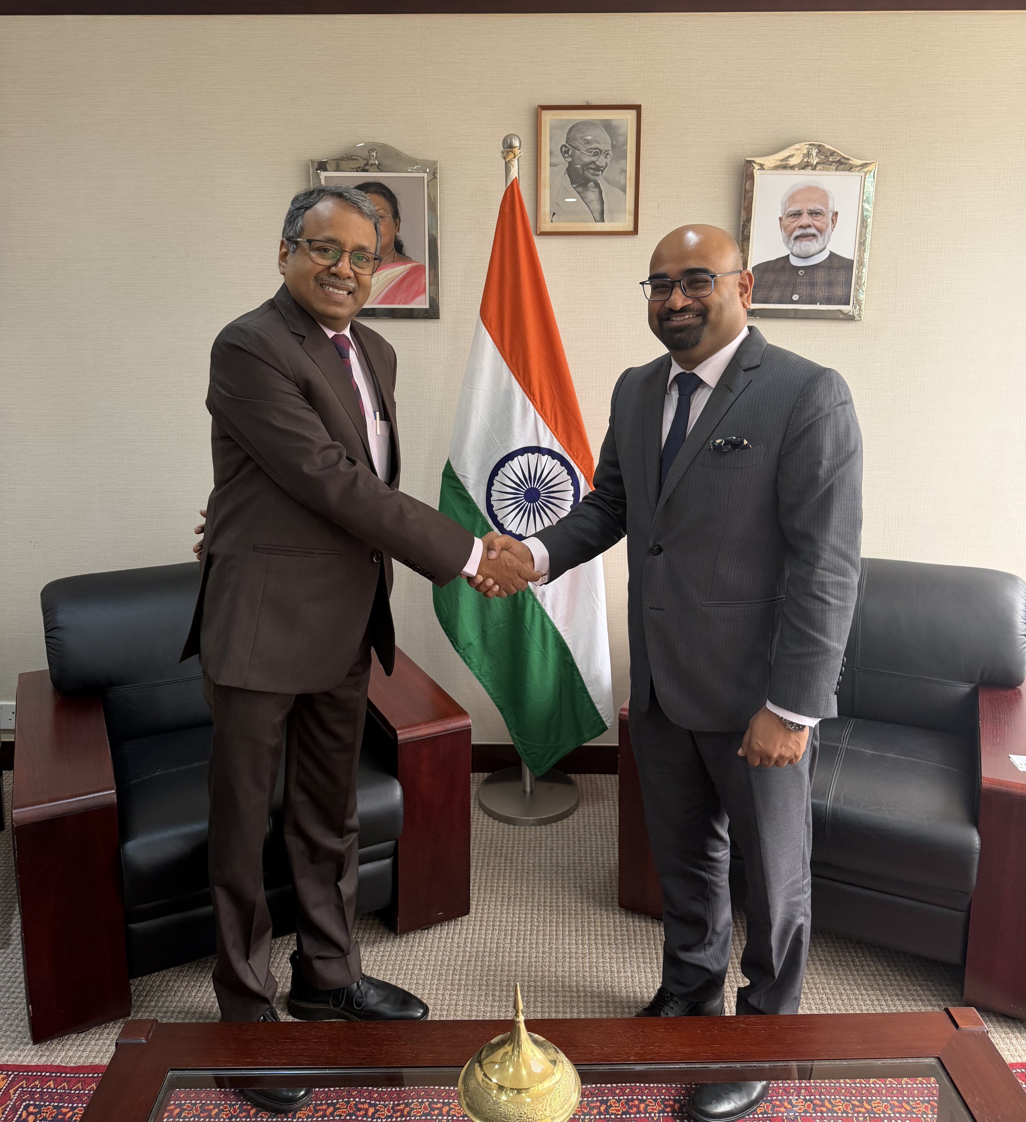 Consul General's meeting with Mr. Subrat Kumar, Executive Director, Bank of India