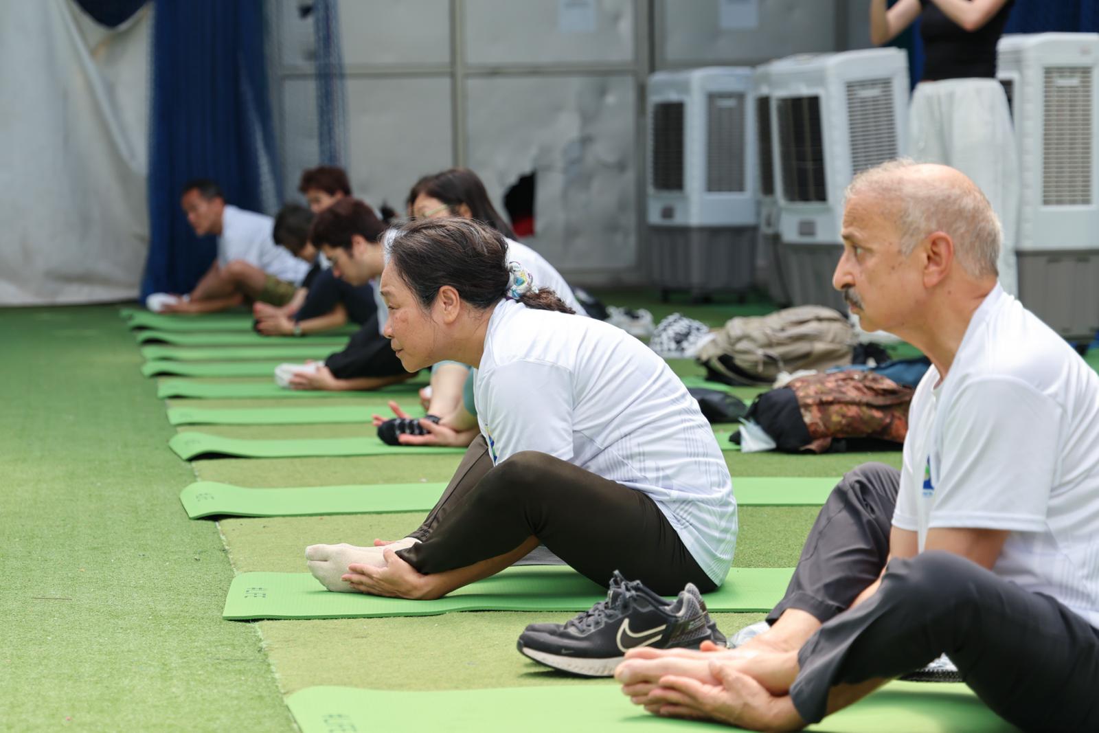 Yoga Nidra session in the run up to IDY 2026