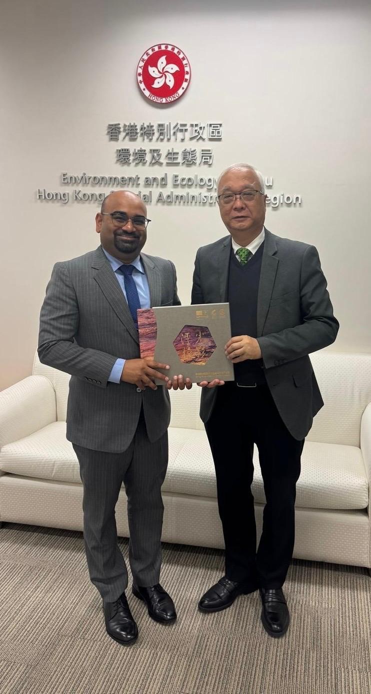 Consul General's meeting with Mr. Tse Chin-wan, Hon’ble Secretary for Environment and Ecology