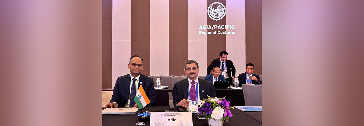 Shri Vivek Chaturvedi, Chairman Central Board of Indirect Taxes & Customs (CBIC) led the Indian delegation at the 27th Regional Heads of Customs Authorities Conference of the WCO Asia Pacific held at Hong Kong SAR