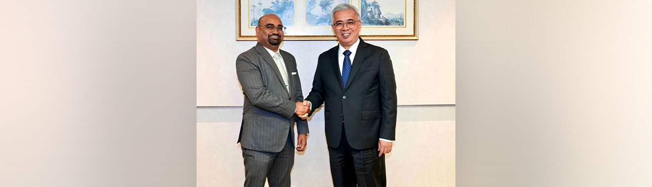 Consul General's courtesy meeting with Mr. Wong Sio Chak, Hon’ble Secretary for Administration and Justice of the Macau SAR.