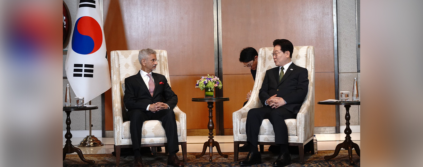 EAM S. Jaishankar called on the President of the Republic of Korea (ROK), Lee Jae-myung, in New Delhi to discuss deepening the Special Strategic Partnership