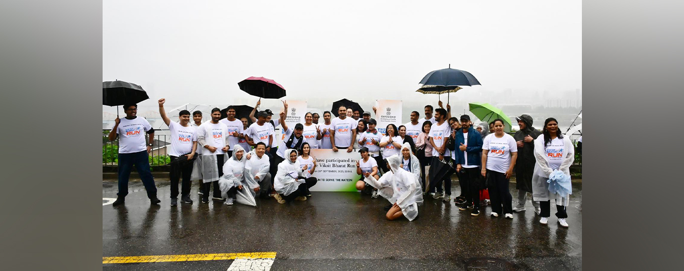 Viksit Bharat Run in Seoul (28 September 2025)