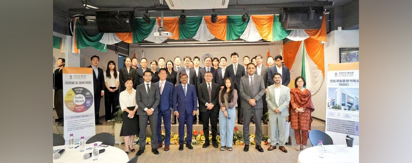 Sh Ashishkumar Chauhan, MD & CEO, National Stock Exchange addressed Briefing Session for Korean Financial Institutions and Legal Firms on Opportunities in India’s Capital Market on 8 September 2025