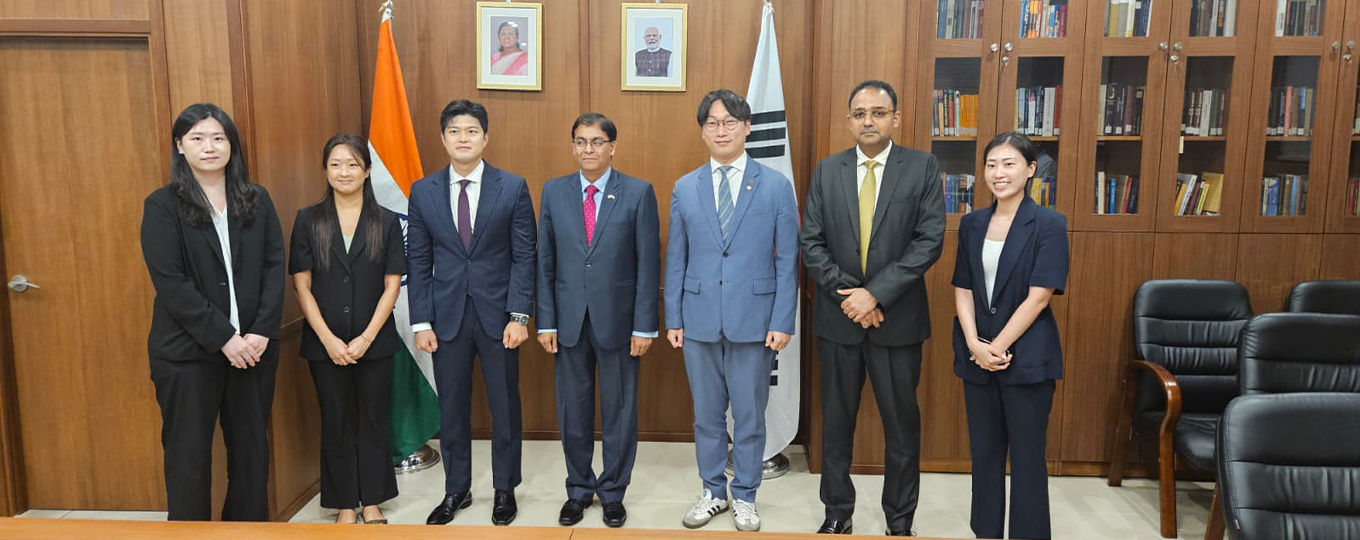 Meeting of Ambassador Amit Kumar with Rep Gyeongjong Mo and Rep Yongtae Kim from RoK National Assembly -14 August 2025
