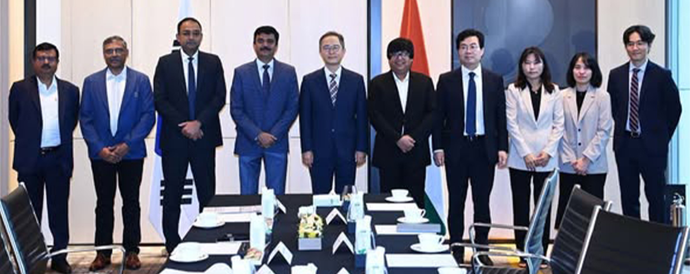 Mr. Sandeep Poundrik, Secretary, Ministry of Steel met Mr Seung-ryul Lee, Deputy Minister for Industrial Policy, Ministry of Trade, Industry and Energy in Seoul on 18 July 2025