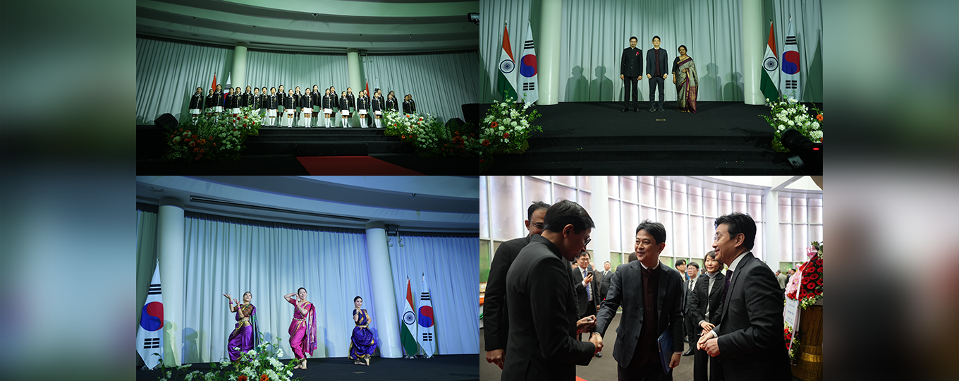 Tricolor over the Han River: Celebrating India’s 77th Republic Day