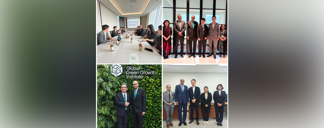 Delegation led by Dr. Acquino Vimal, AS (UNES), MEA held engagements with key stakeholders in the KOPRI, KIND, SFOC and GGGI to further strengthen India-ROK partnership in sustainable development during his visit to ROK from 21-23 July 2026. 
