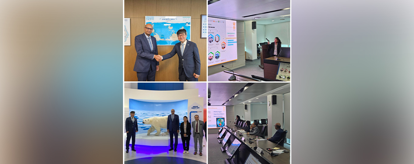 Delegation led by Dr. Acquino Vimal, AS (UNES), MEA held engagements with key stakeholders in the KOPRI, KIND, SFOC and GGGI to further strengthen India-ROK partnership in sustainable development during his visit to ROK from 21-23 July 2026. 
